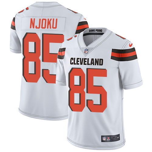 2019 men Cleveland Browns #85 Njoku white Nike Vapor Untouchable Limited NFL Jersey->women nfl jersey->Women Jersey